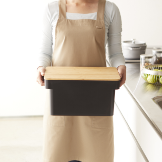  Yamazaki Tower black bread bag with knife pocket - 12