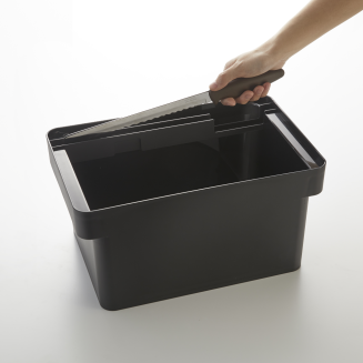  Yamazaki Tower black bread bag with knife pocket - 2