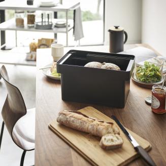 Chlebak z kieszenią na nóż Yamazaki Tower czarny - 6