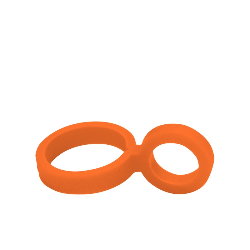 Silikonowy uchwyt do butelek Casa Bugatti B BOTTLES Orange