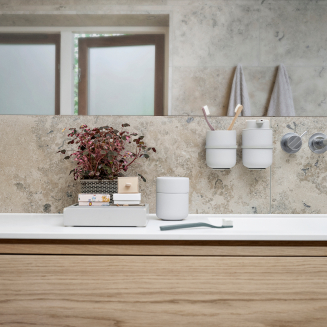  Zone Denmark Ume Soft Grey Cosmetic Container - 5