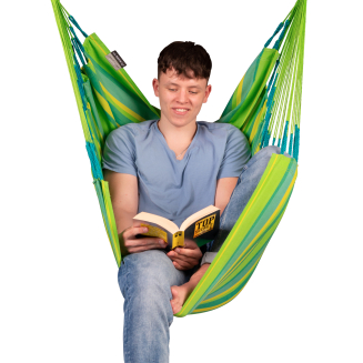  La Siesta Domingo lime basic hammock chair - 2