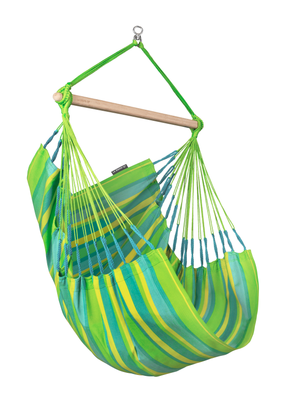 Fotel hamakowy La Siesta Domingo Lime Basic
