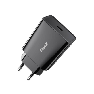 Ładowarka sieciowa Baseus Speed Mini Quick Charger, USB-C, PD, 3A, 20W (czarna) - 4