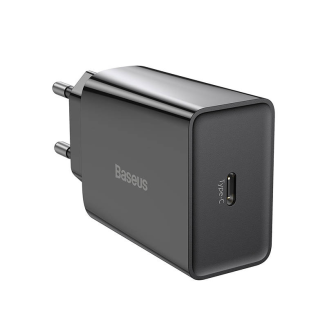 Ładowarka sieciowa BASEUS Speed Mini Quick Charger 20W USB-C (czarna) - 5