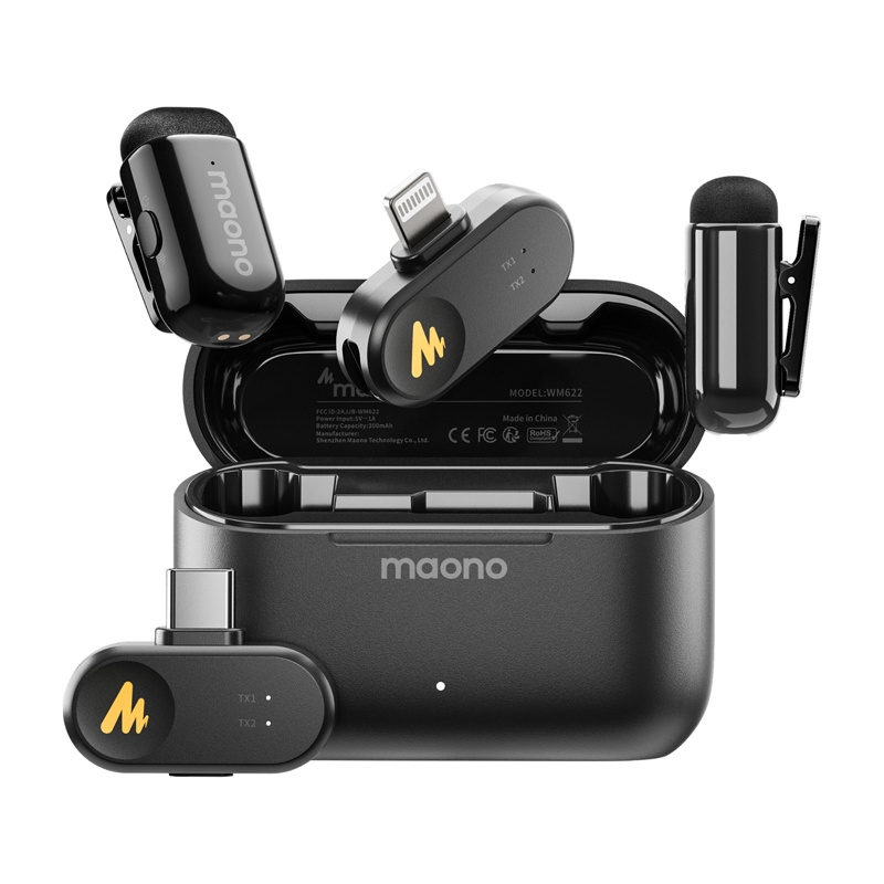 Mikrofon bezprzewodowy MAONO WM622 PBC2