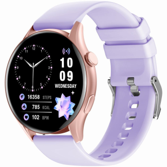 Smartwatch Gravity Różowe Złoto Pasek + Bransoleta GT11-7 - 5