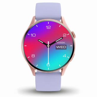 Smartwatch Gravity Różowe Złoto Pasek + Bransoleta GT11-7 - 7