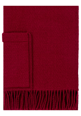  Lapuan Kankurit UNI scarf with pockets dark red 60x170 cm