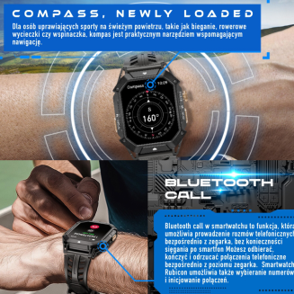 Smartwatch Męski Rubicon RNCF24-2 GREY - 8