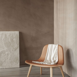 Fotel Eva Solo Yuuga Lounge nature oak & cognac leather - 5