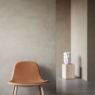 Fotel Eva Solo Yuuga Lounge nature oak & cognac leather - 6