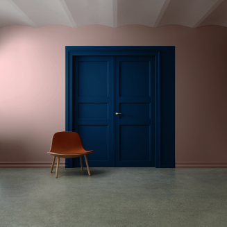 Fotel Eva Solo Yuuga Lounge nature oak & cognac leather - 10