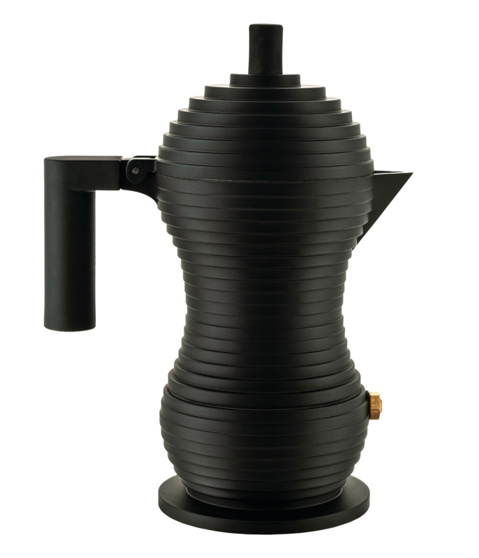 Kawiarka Alessi Pulcina na 1 filiżankę czarna