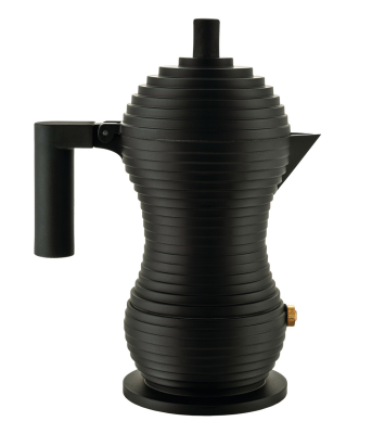 Kawiarka Alessi Pulcina na 1 filiżankę czarna