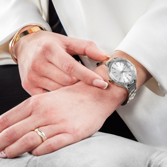 Zegarek Damski Giewont Sapphire Srebrny GW2720-B1 - 6