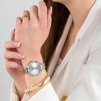 Zegarek Damski Giewont Sapphire Srebrny GW2720-B1 - 5