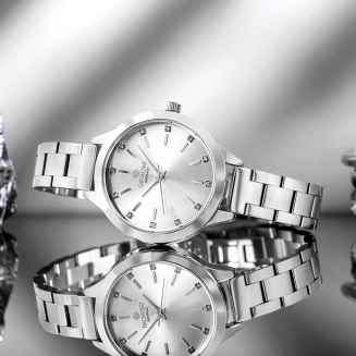 Zegarek Damski Giewont Sapphire Srebrny GW2720-B1 - 7