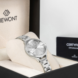 Zegarek Damski Giewont Sapphire Srebrny GW2720-B1 - 9