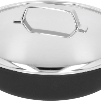 Głęboka patelnia tytanowa z 2 uchwytami i pokrywą Demeyere Alu Pro 5 Sauté 28 cm - 4
