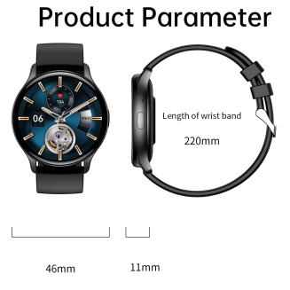 Smartwatch RUBICON RNCF11 Black SMARUB240 - 12