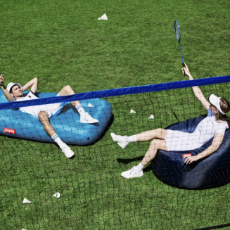 Fotel nadmuchiwany Fatboy Lamzac O 3.0 Steel Grey - 5