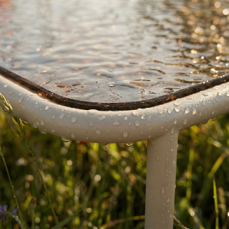 Stolik ogrodowy SACKit Mollis Coffee Table Renesse Taupe - 7