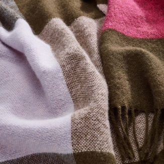 Koc Fatboy Colour Blend Blanket Rhubarb 130x185 cm | CENA SPRING SALE - 3