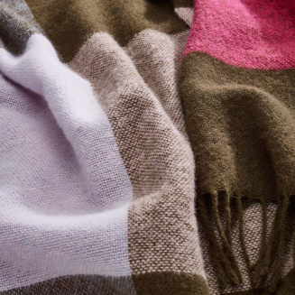 Koc Fatboy Colour Blend Blanket Rhubarb 130x185 cm | CENA SPRING SALE - 3