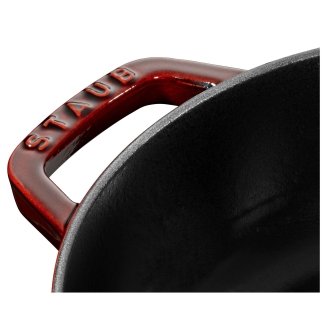 Deep stewing pan with lid Staub - 24 cm, Grenadine - 5