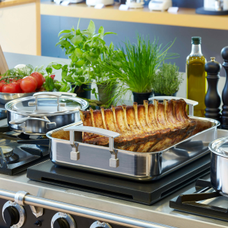 Blacha do pieczenia z rusztem Demeyere Industry 5 40 cm - 4