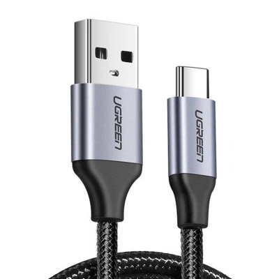 Kabel UGREEN US288 USB-A-USB-C 0.5m (czarny)