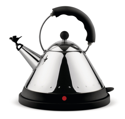 Alessi electric kettle 1.5l with black handle