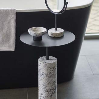  Aquanova Nero Alba table ø 35x50 cm - 5