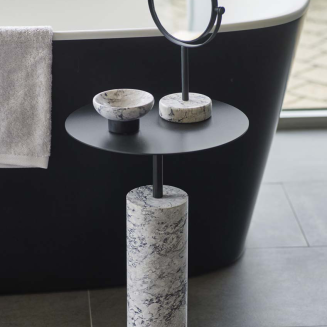 Stolik Aquanova Nero Alba ø 35x50 cm - 5