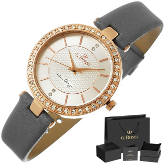 Zegarek Damski G.Rossi 10995A2-3B4 + BOX - 2