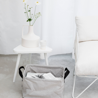 Składany kosz na pranie Brabantia szary 35l - 3