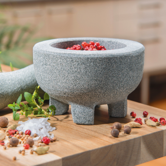 Granitowy moździerz Gefu CRUNCHY 10 cm - 2