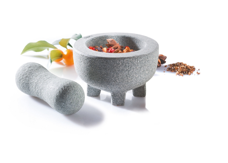 Gefu CRUNCHY granite mortar 10 cm