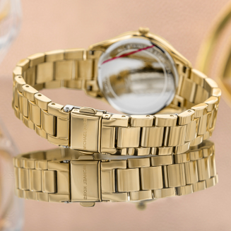 Zegarek Damski Michael Kors Lauryn + biżuteria MK4849SET + BOX - 7