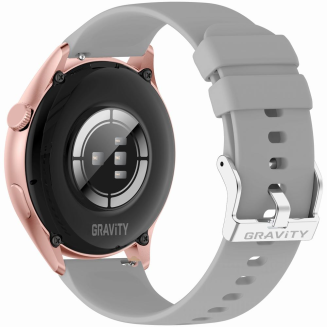 Smartwatch Gravity Różowe Złoto Pasek + Bransoleta GT11-8 - 10