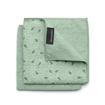 Ściereczki z mikrofibry 2 sztuki Brabantia Jade Green 30x30 cm