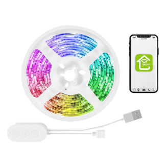 Inteligentna taśma WiFi RGB LED Gosund SL1 (2,8m) Tuya - 5