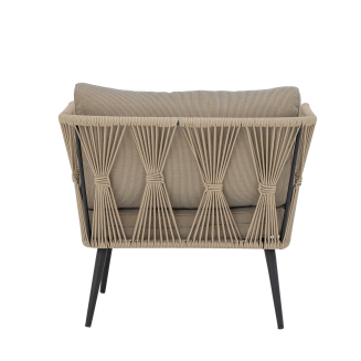 Krzesło ogrodowe Bloomingville Pavone Brown - 5