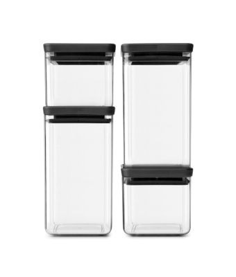  Set of 4 Brabantia Tasty+ containers