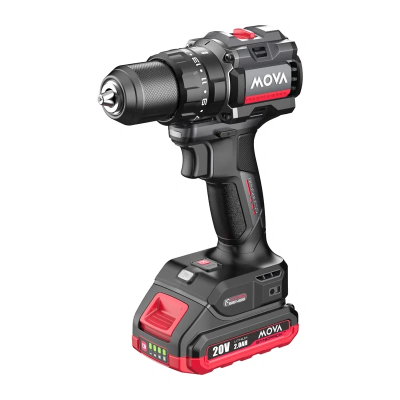 Wiertarka udarowa bezszczotkowa MOVA PD80IK 20V 80Nm  (bateria i ładowarka w zestawie)