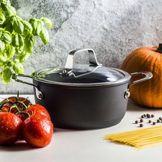 Tytanowy garnek indukcyjny z pokrywą Ballarini Alba 2.7 l - 6