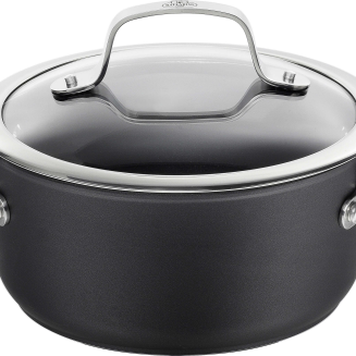 Tytanowy garnek indukcyjny z pokrywą Ballarini Alba 2.7 l - 2