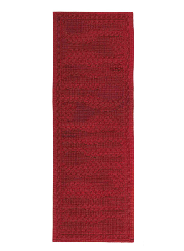  Bricini Grill Red kitchen rug 55x150 cm