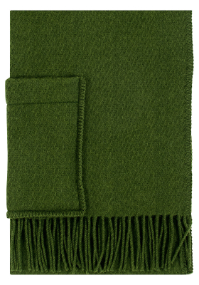  Lapuan Kankurit UNI olive scarf with pockets 60x170 cm